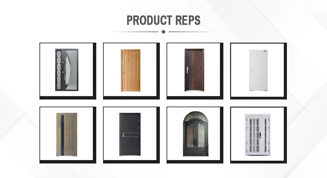 Security Steel Doors Entry Door Exterior Waterproof High Quality Door