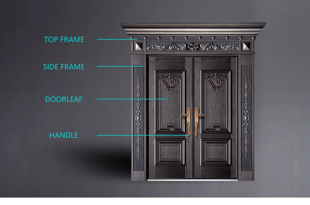 New Luxury Non Standard Door with Glass