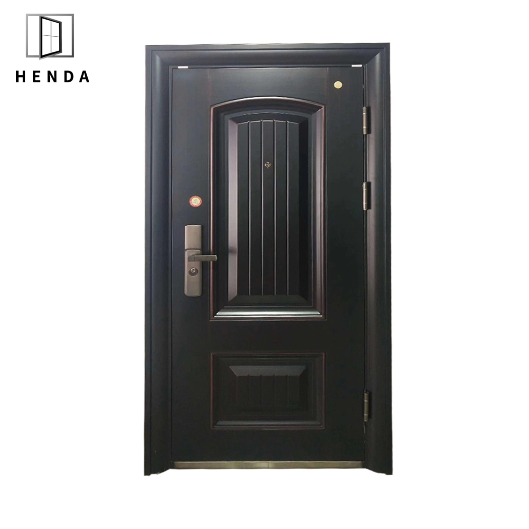 Africa Villa House Front Copper Door Exterior Single or Double Open Security Main Doors Design