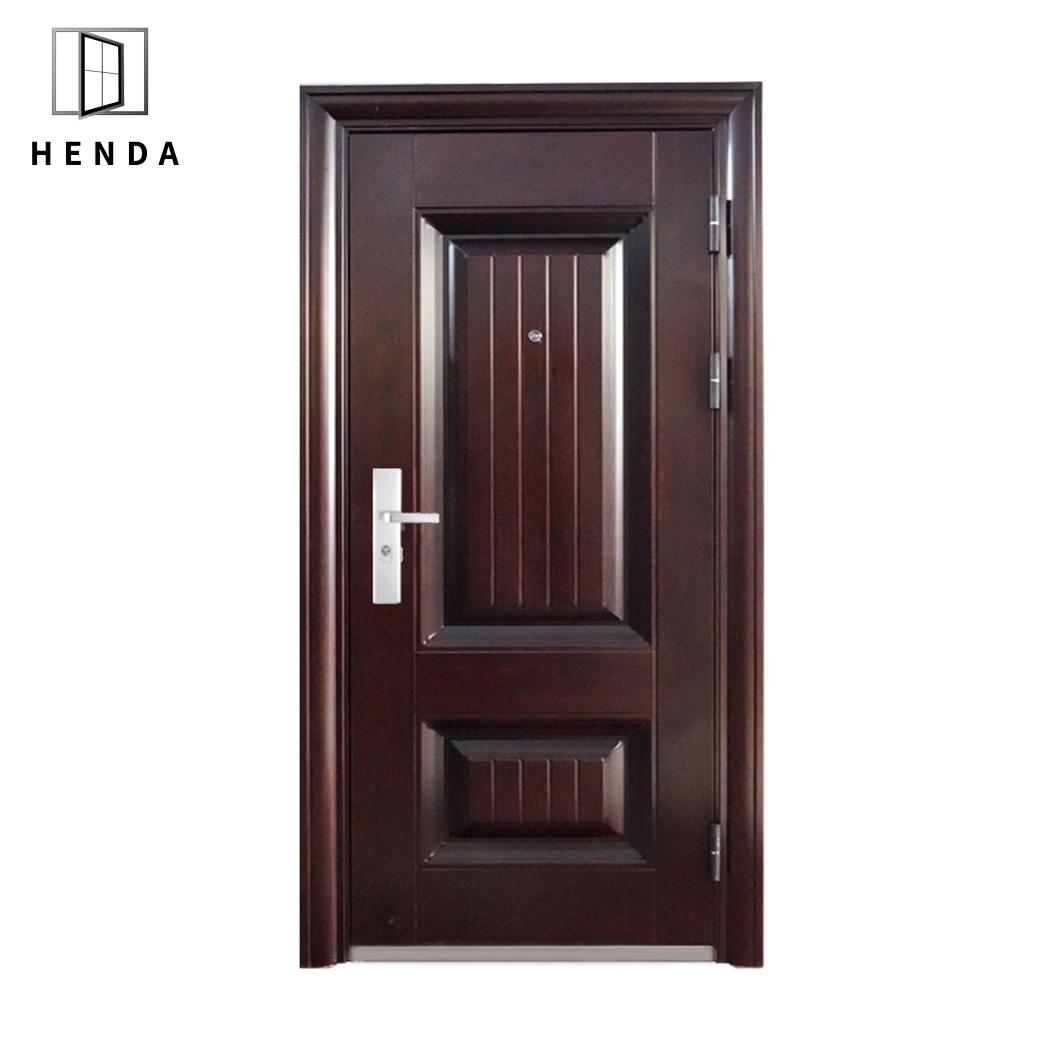 Africa Villa House Front Copper Door Exterior Single or Double Open Security Main Doors Design