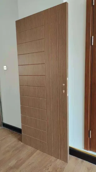 Porte en bois MDF à prix compétitif, nouveau design de bonne qualité pour projet de construction